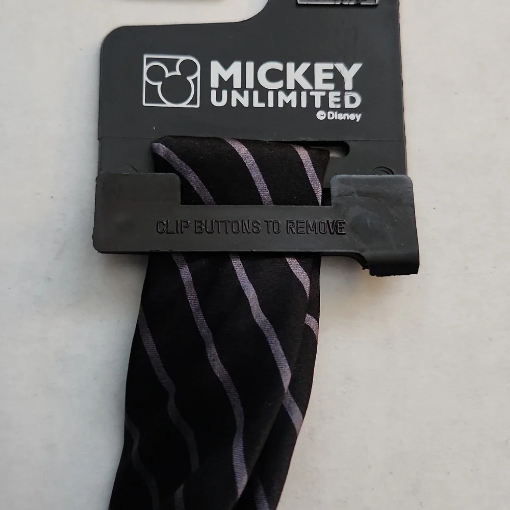 Vintage Mickey Unlimited Classic Mickey Mouse Neck Tie Satin 100% Silk
